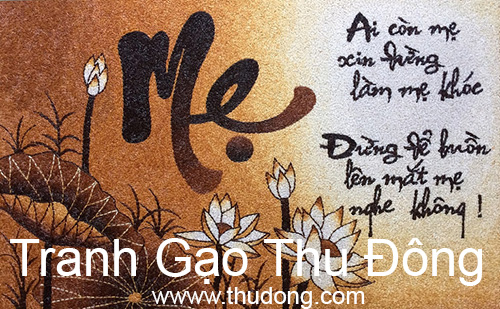 Thư pháp về Mẹ